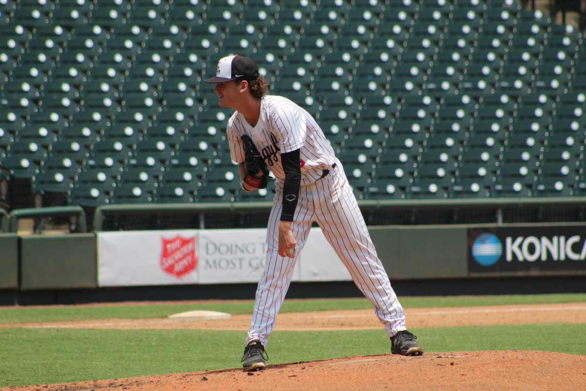 Magnolia West Argyle 5A UIL state championship Texas baseball playoffs 061023 Andrew McCulloch 33